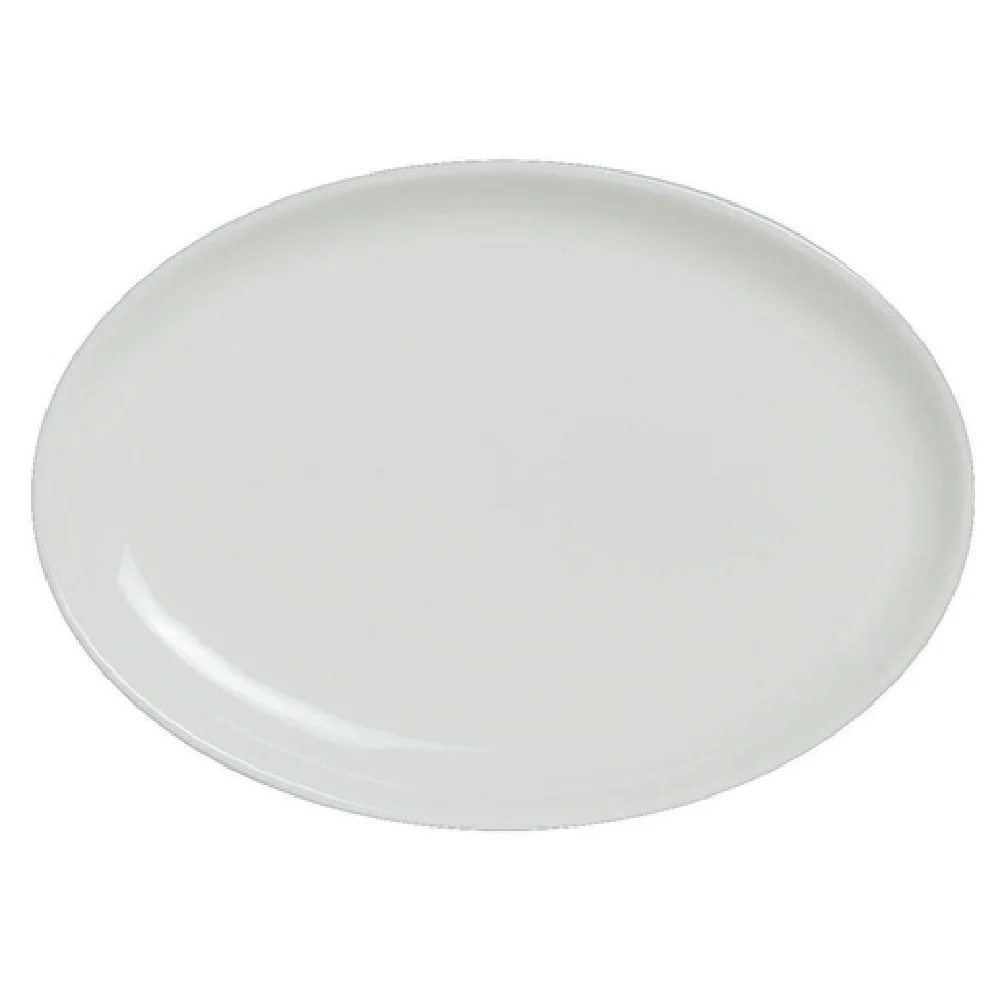 Steelite 6940E652 8 Inch Plate Small Oval Coupe Dishwasher Safe Porcelain Steelite 6940E652 8 Inch Plate Small Oval Coupe Dishwasher Safe Porcelain