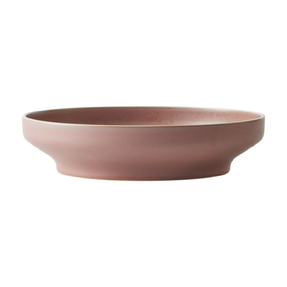 1880 Hospitality MO2702023SP 9 Inch Diameter Deep Plate Stoneware Smoky Plum 1880 Hospitality MO2702023SP 9 Inch Diameter Deep Plate Stoneware Smoky Plum