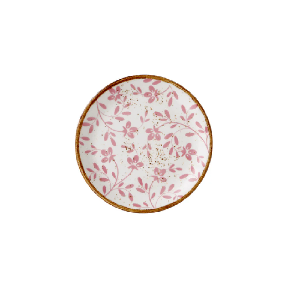 Steelite 18010568 6.0 Inch Plate Impressions Flora Pink Round China