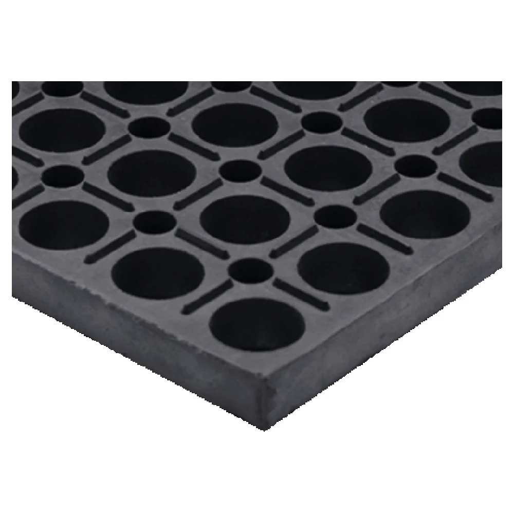 Cactus Mat 4420-CC 3' Width Anti-Fatigue Floor Mat Rubber Black and Interlocking Cactus Mat 4420-CC 3' Width Anti-Fatigue Floor Mat Rubber Black and Interlocking