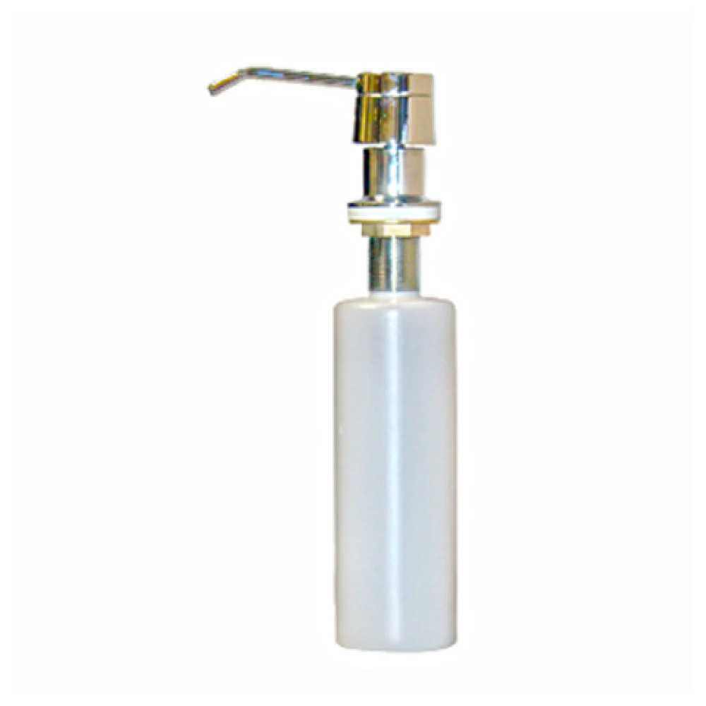 Glastender 03001873 Liquid Soap Dispenser Manual Hand Pump Chrome Plastic Glastender 03001873 Liquid Soap Dispenser Manual Hand Pump Chrome Plastic