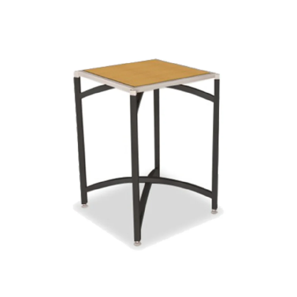 Forbes Industries 7024L-48 24 Inch Square Folding Table with Corner Mount