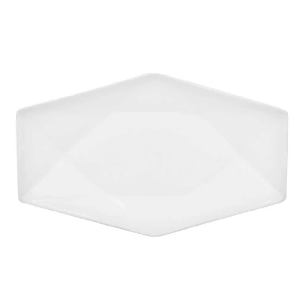 CAC China QZT-13 12 Inch Crystal Platter Dishwasher Safe Porcelain CAC China QZT-13 12 Inch Crystal Platter Dishwasher Safe Porcelain
