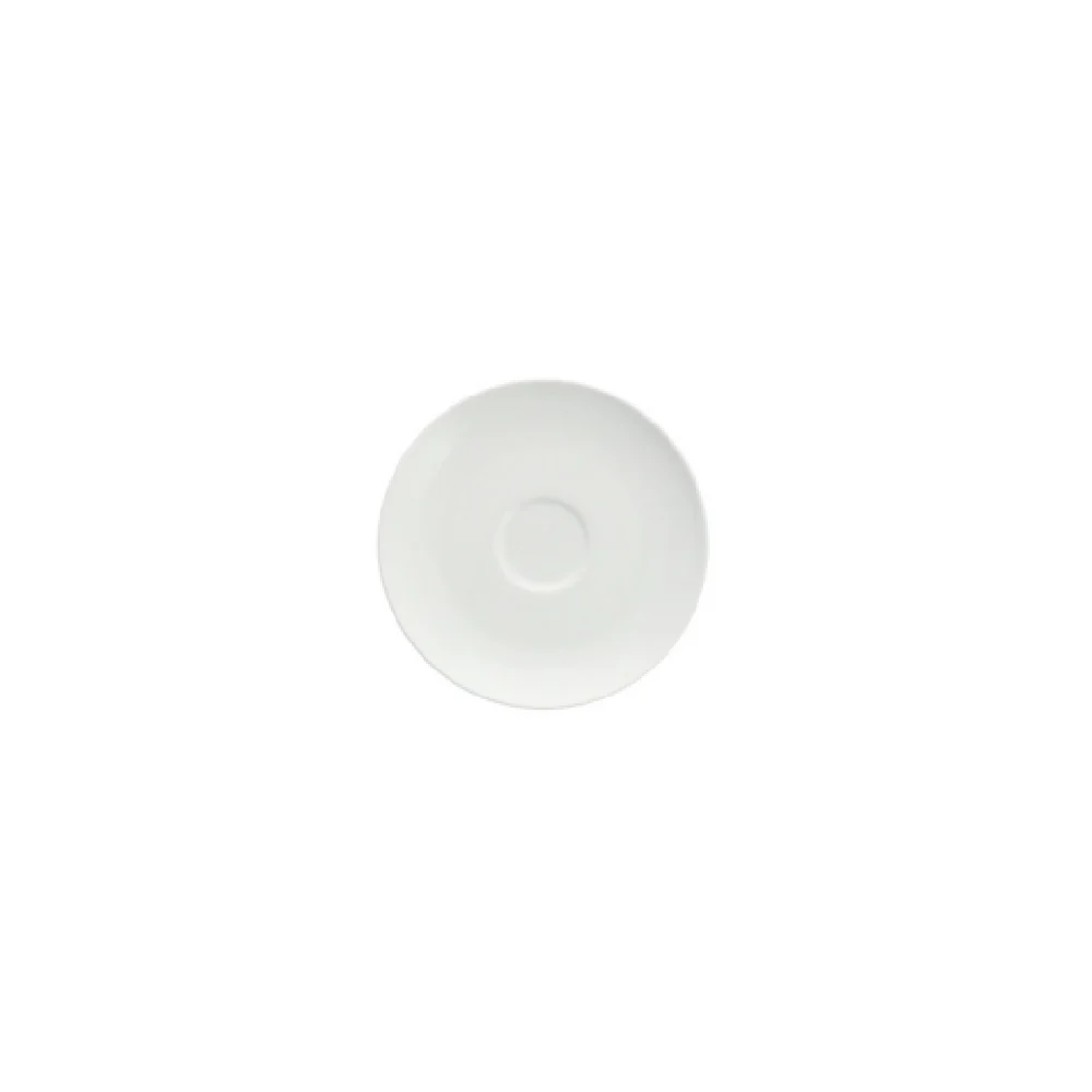 Fortessa HBW-00-454 6 Inch Andromeda Saucer Bone China White - For Coffee or Tea Fortessa HBW-00-454 6 Inch Andromeda Saucer Bone China White - For Coffee or Tea