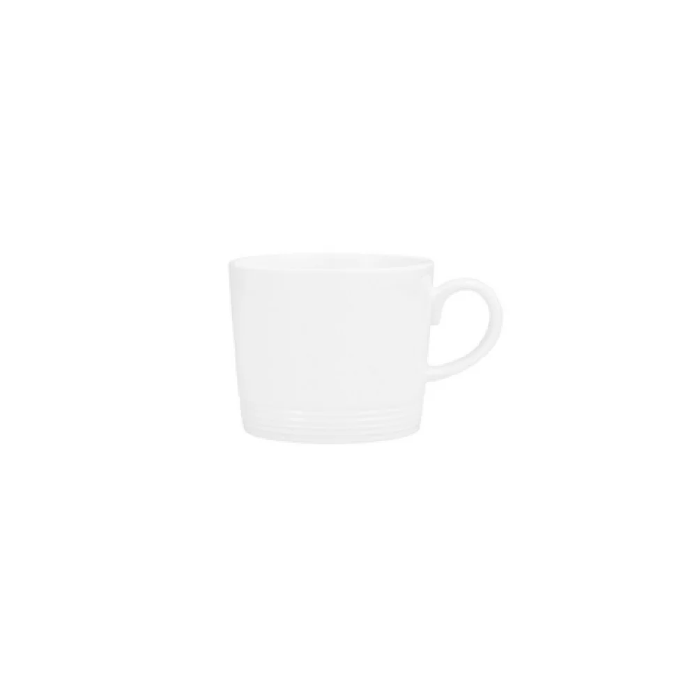 Fortessa FBC-INCA-456 7.7 Oz Tea Cup Bone China White 4 Packs