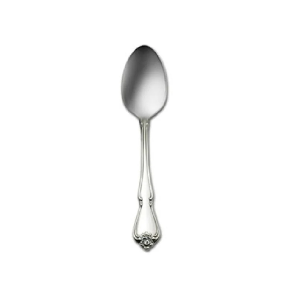 1880 Hospitality 2552STSF 6 Inch Teaspoon with Smooth Flowing Scrolls 18/10 Stainless Steel Arbor Rose 1880 Hospitality 2552STSF 6 Inch Teaspoon with Smooth Flowing Scrolls 18/10 Stainless Steel Arbor Rose