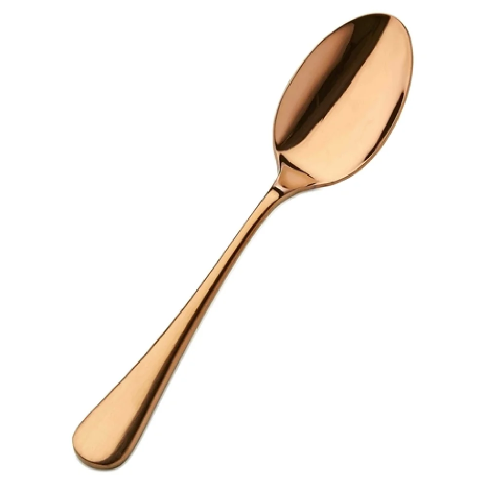 Bon Chef S4004RG 8-1/2 Inch Solid Serving Spoon Rose Gold Stainless Steel