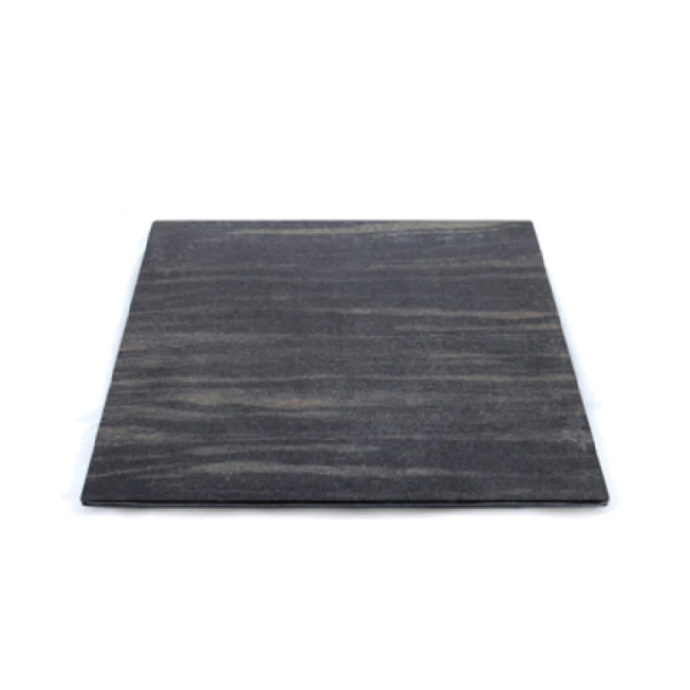 GET Enterprises M10-ZW 10 Inch Display Riser Shelf with Melamine Faux Zebra Wood Finish