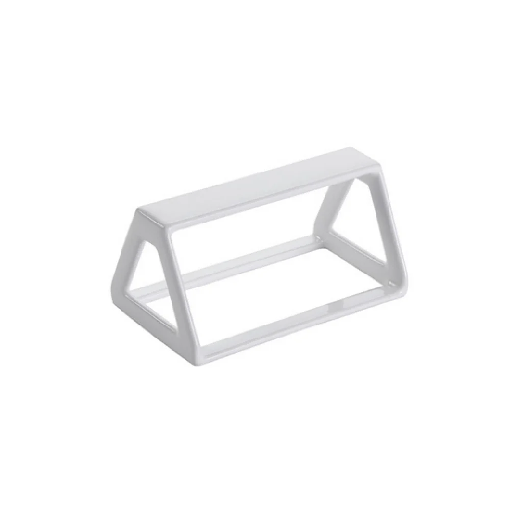 American Metalcraft DWRW2 3 Inch Display Wedge Rubberized White