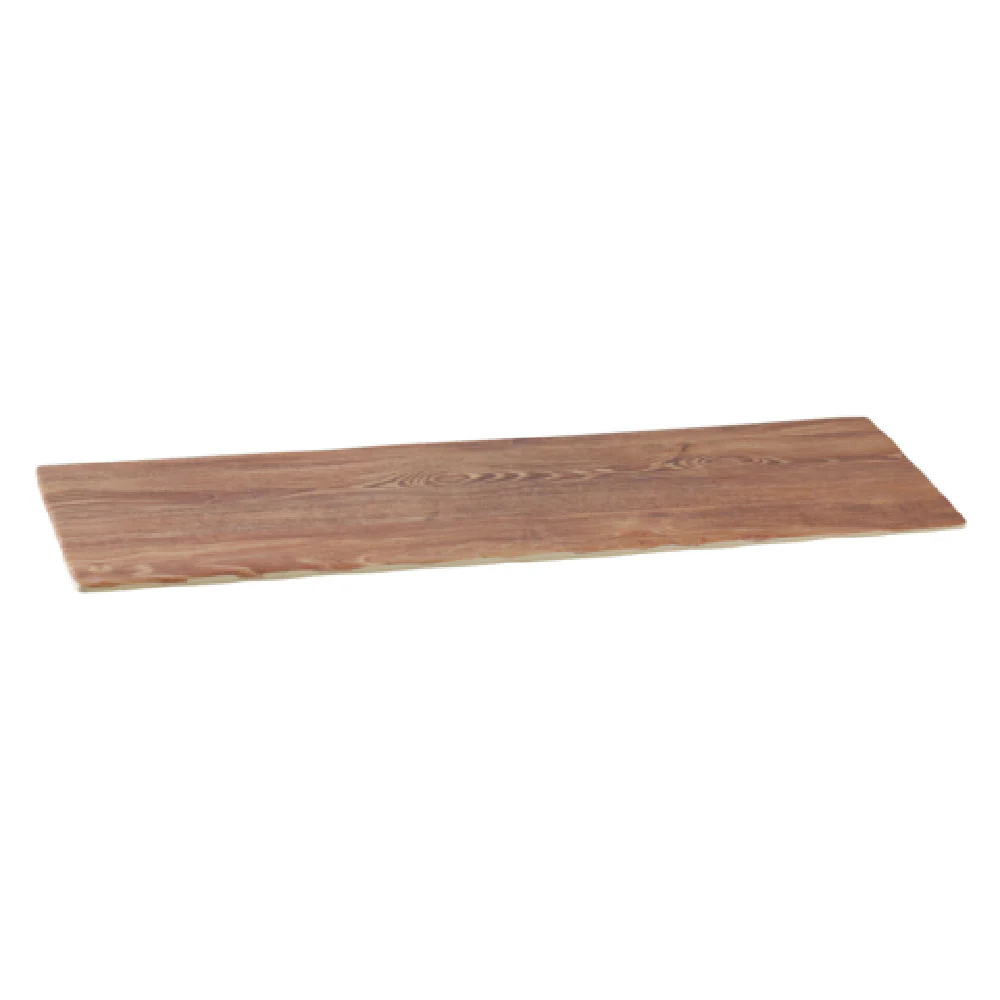 Yanco WD-222 21 Inch Dishwasher Safe Melamine Serving Tray with Wood Look Yanco WD-222 21 Inch Dishwasher Safe Melamine Serving Tray with Wood Look