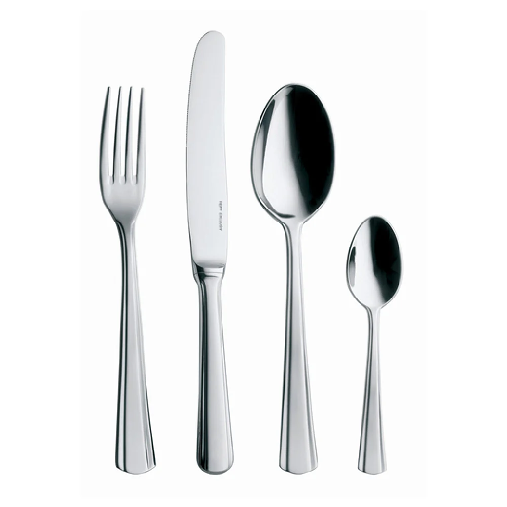 BauscherHepp 01.0025.1111 Flatware Place Set Kit 5 Piece 18/10 Stainless Steel with Velvet Case BauscherHepp 01.0025.1111 Flatware Place Set Kit 5 Piece 18/10 Stainless Steel with Velvet Case