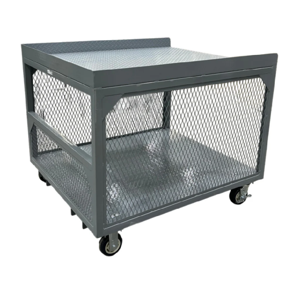 Winholt ST-OPP-4842H36-MLC Fork-Liftable Steel Caged Picking Table 48