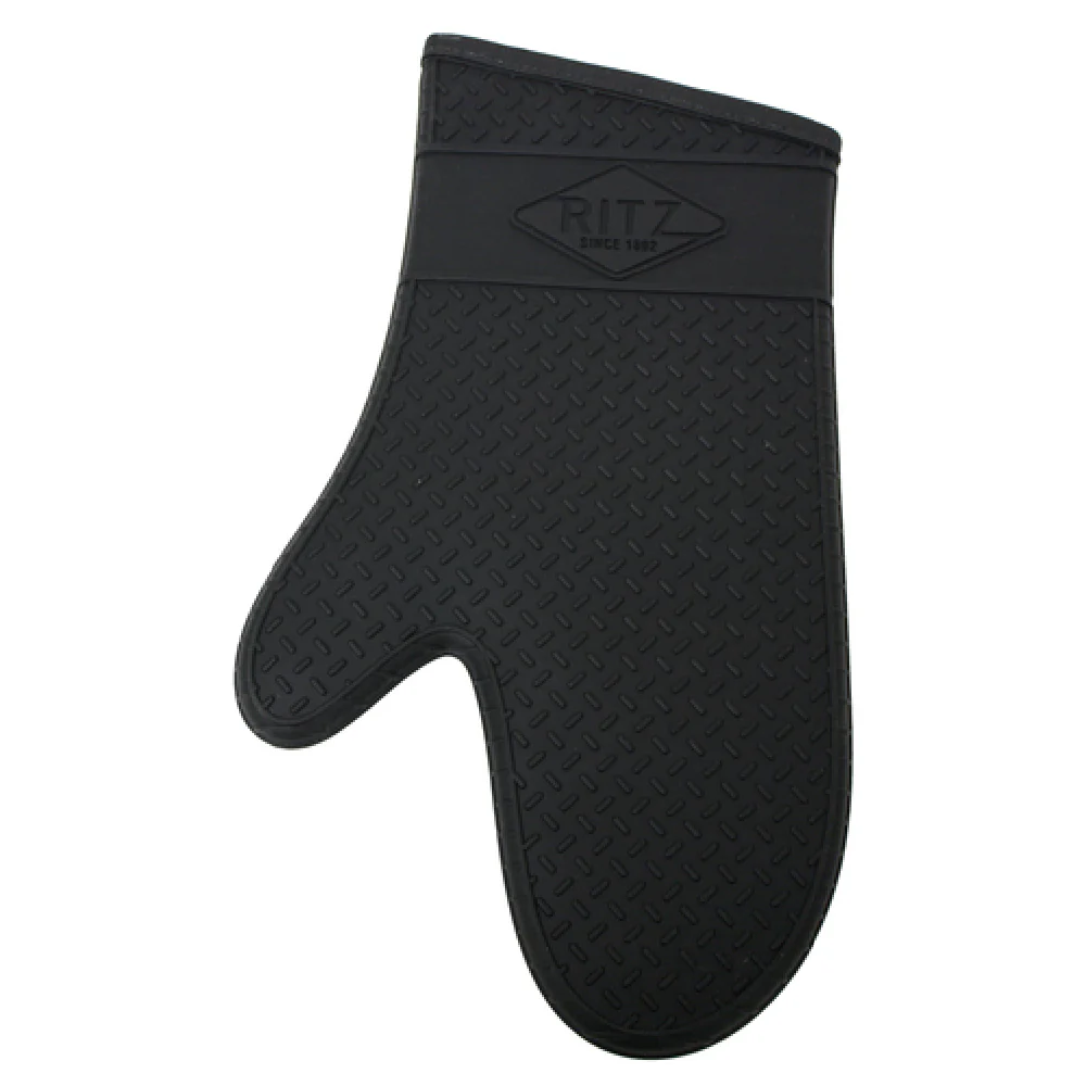 John Ritzenthaler Company RZS685BK15 15 Inch Oven Mitt with Silicone and Cotton Black