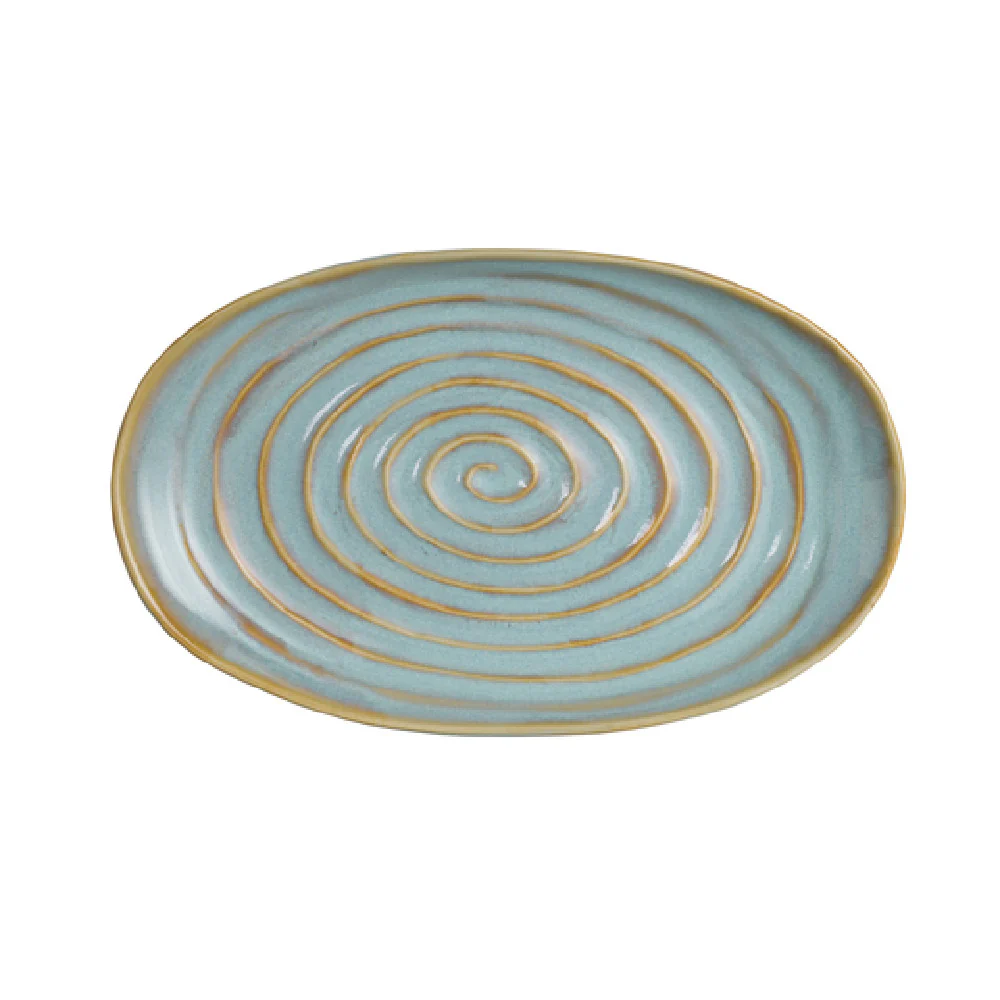 Steelite 6211FA005 11 Inch Oval Plate Porcelain Azores Mar - Pack of 12 Steelite 6211FA005 11 Inch Oval Plate Porcelain Azores Mar - Pack of 12