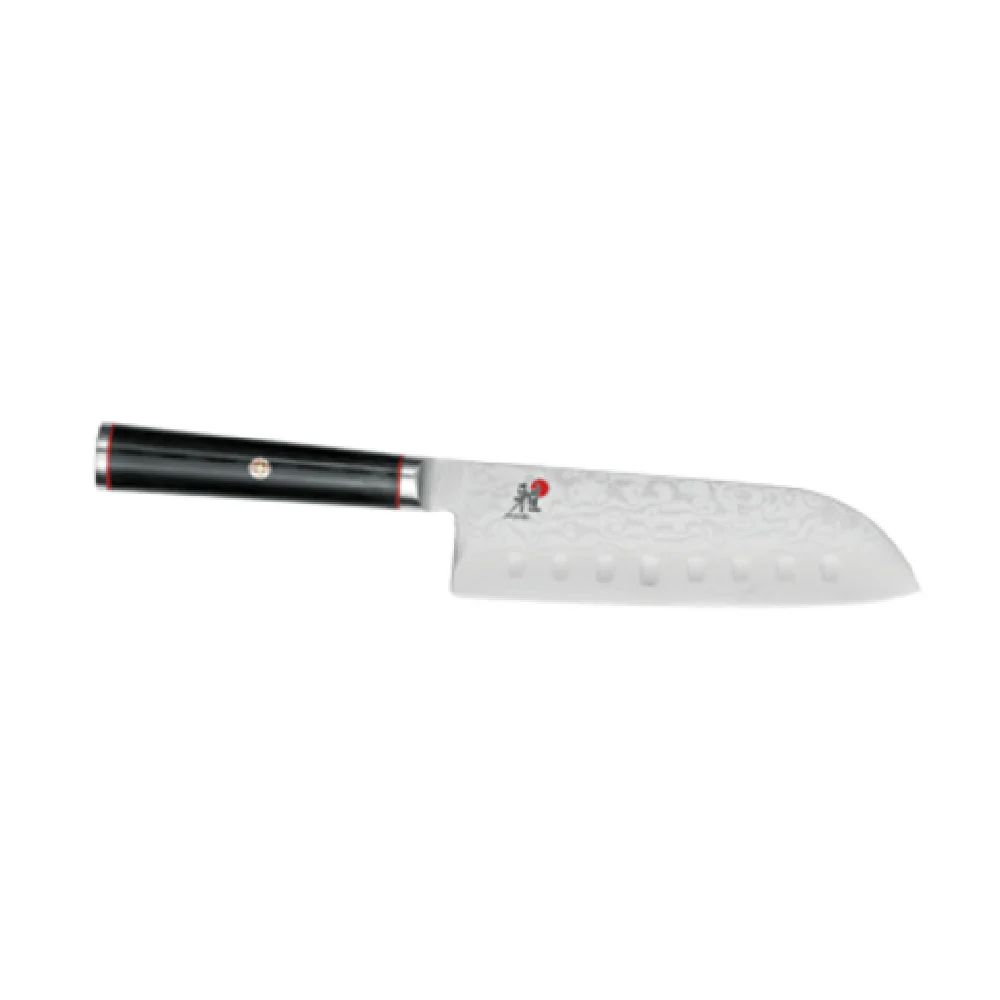 Zwilling 34194-153 5-1/2 Inch High Carbon Stainless Steel Santoku Knife with Hollow Edge