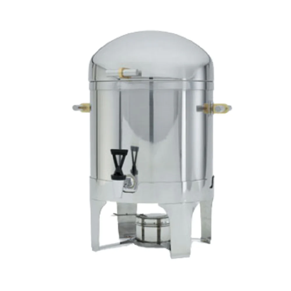 Vollrath 46094 5 Gallon Coffee Urn Canned Heat Stainless Steel with Rack