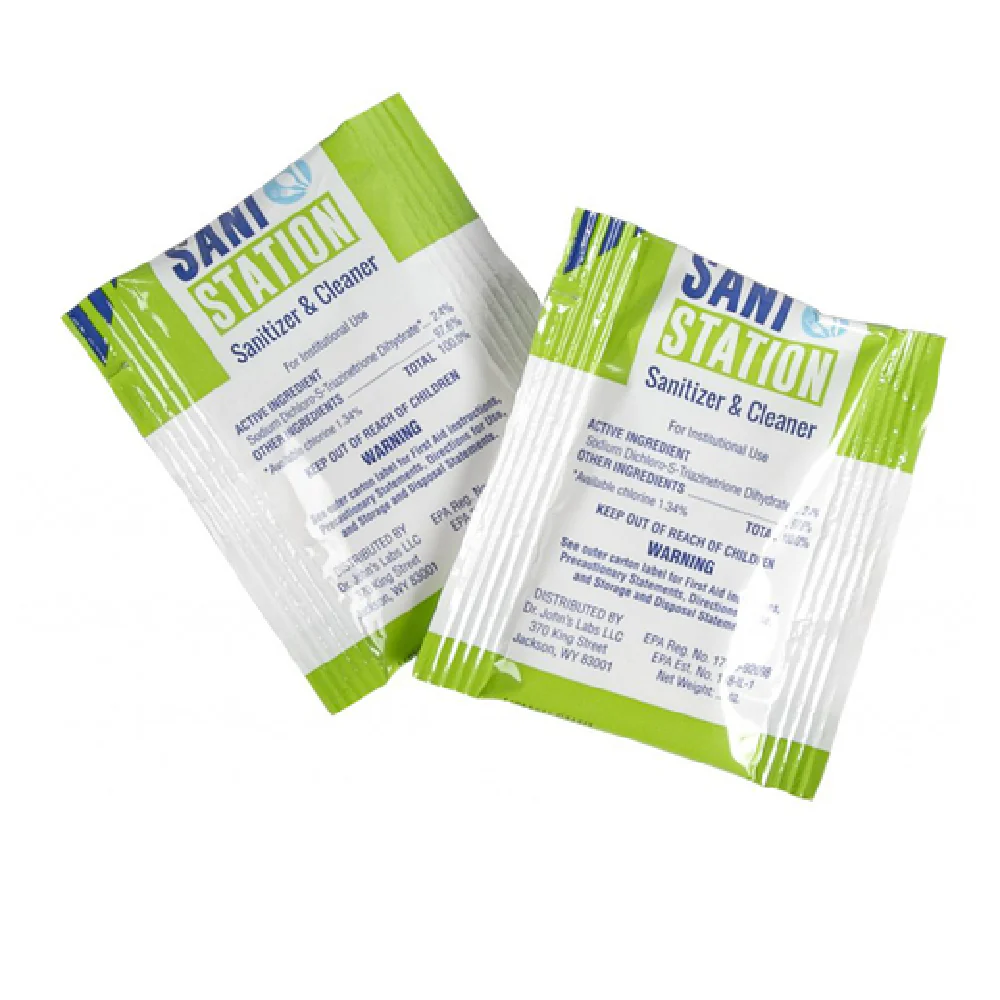 Carlisle SANIS05WS-100 1/2 Oz San Jamar Sani Station Sanitizer and Cleaner Pack Carlisle SANIS05WS-100 1/2 Oz San Jamar Sani Station Sanitizer and Cleaner Pack