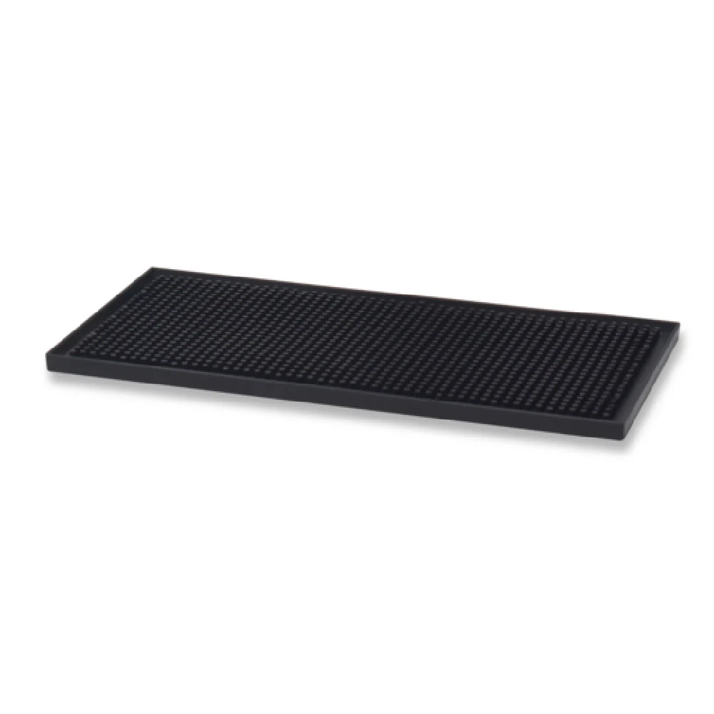 Spill-Stop 164-02 12 Inch Black Shaker Mat with Slip Resistant Surface Spill-Stop 164-02 12 Inch Black Shaker Mat with Slip Resistant Surface
