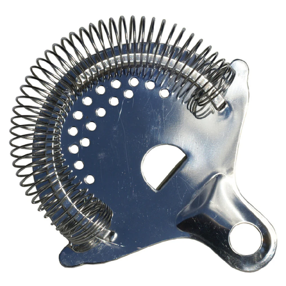 Spill-Stop 1010-0 4-1/4 Inch Cocktail Strainer Heavy Duty Polished Finish Stainless Steel Spill-Stop 1010-0 4-1/4 Inch Cocktail Strainer Heavy Duty Polished Finish Stainless Steel