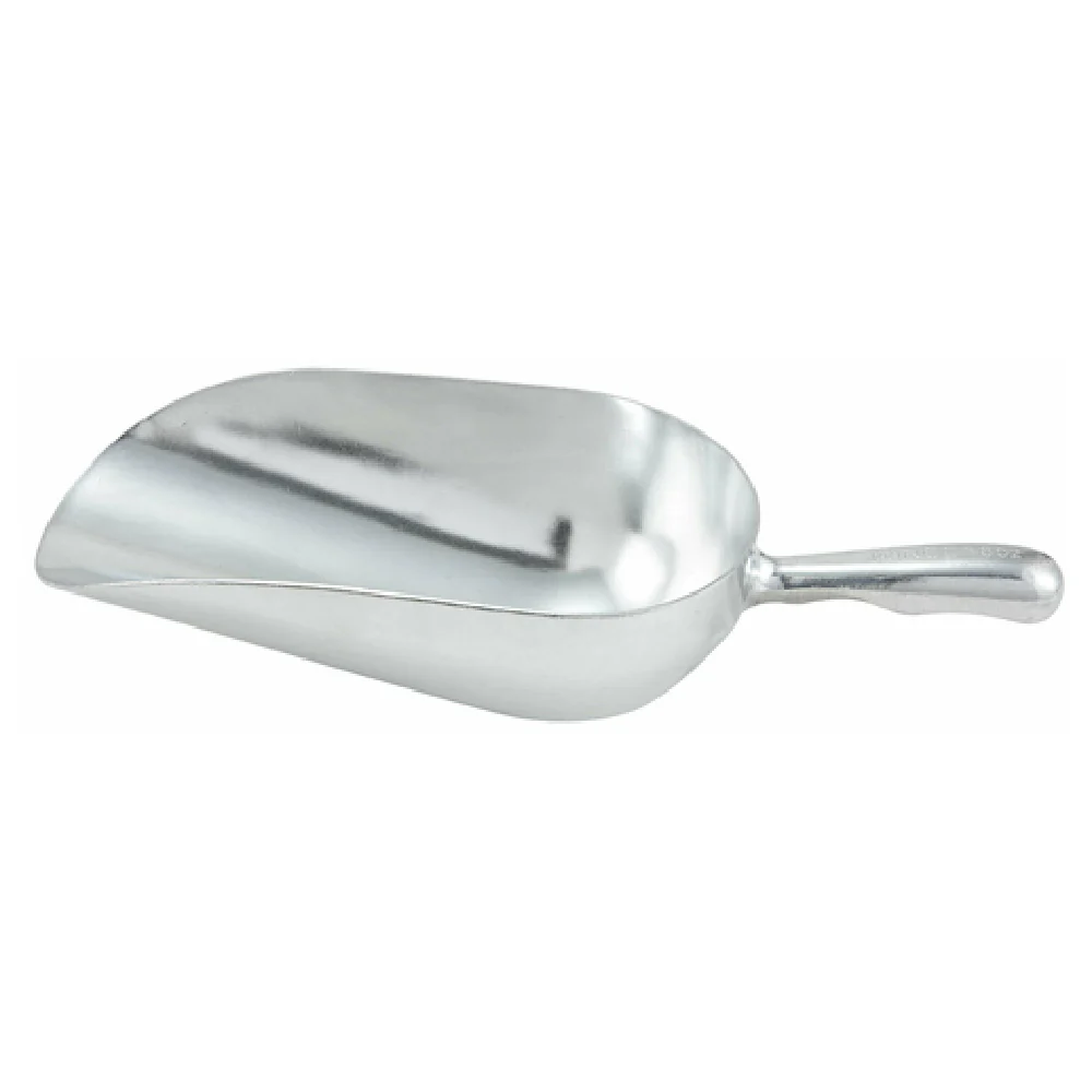 Winco AS-38 38 Oz Aluminum Utility Scoop Hand Wash Only