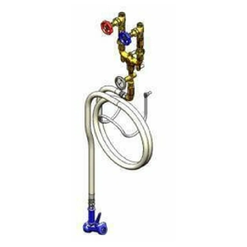 T&S Brass MV-0771-12NW Washdown Faucet Wall Mount 3/4