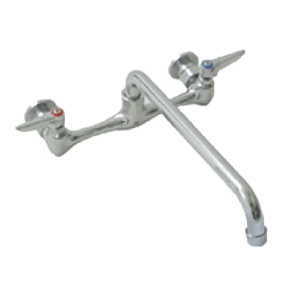 Eagle 300716 12 Inch Splash-mounted Mixing Faucet NSF Stainless Steel Swing Nozzle