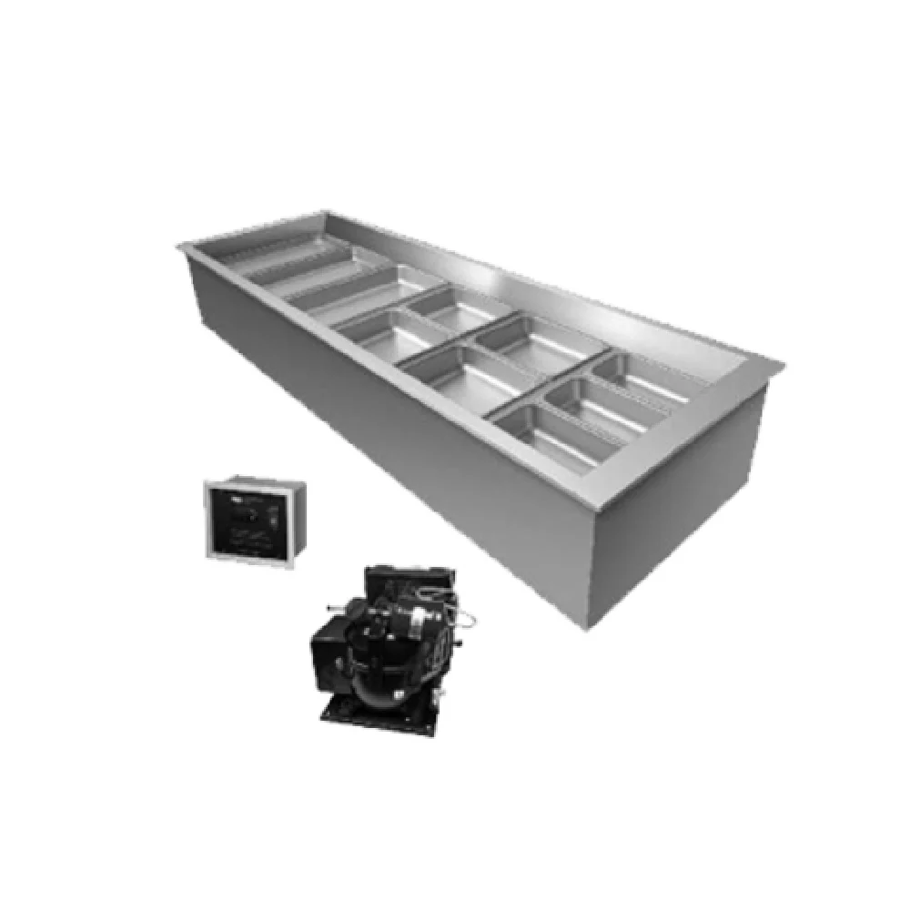 Hatco CWBR-2 32 Inch Drop-In Refrigerated Well for 2 Pan Size with Remote Refrigeration Hatco CWBR-2 32 Inch Drop-In Refrigerated Well for 2 Pan Size with Remote Refrigeration