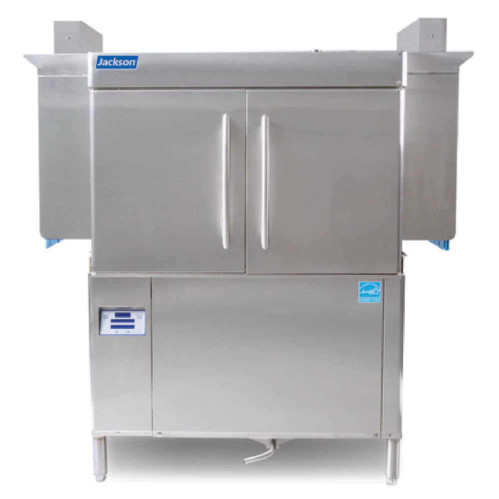 Jackson RACKSTAR 44CE_208/60/3 64 Inch Conveyor Dishwasher High Temperature Sanitizing with Electric Tank Heat