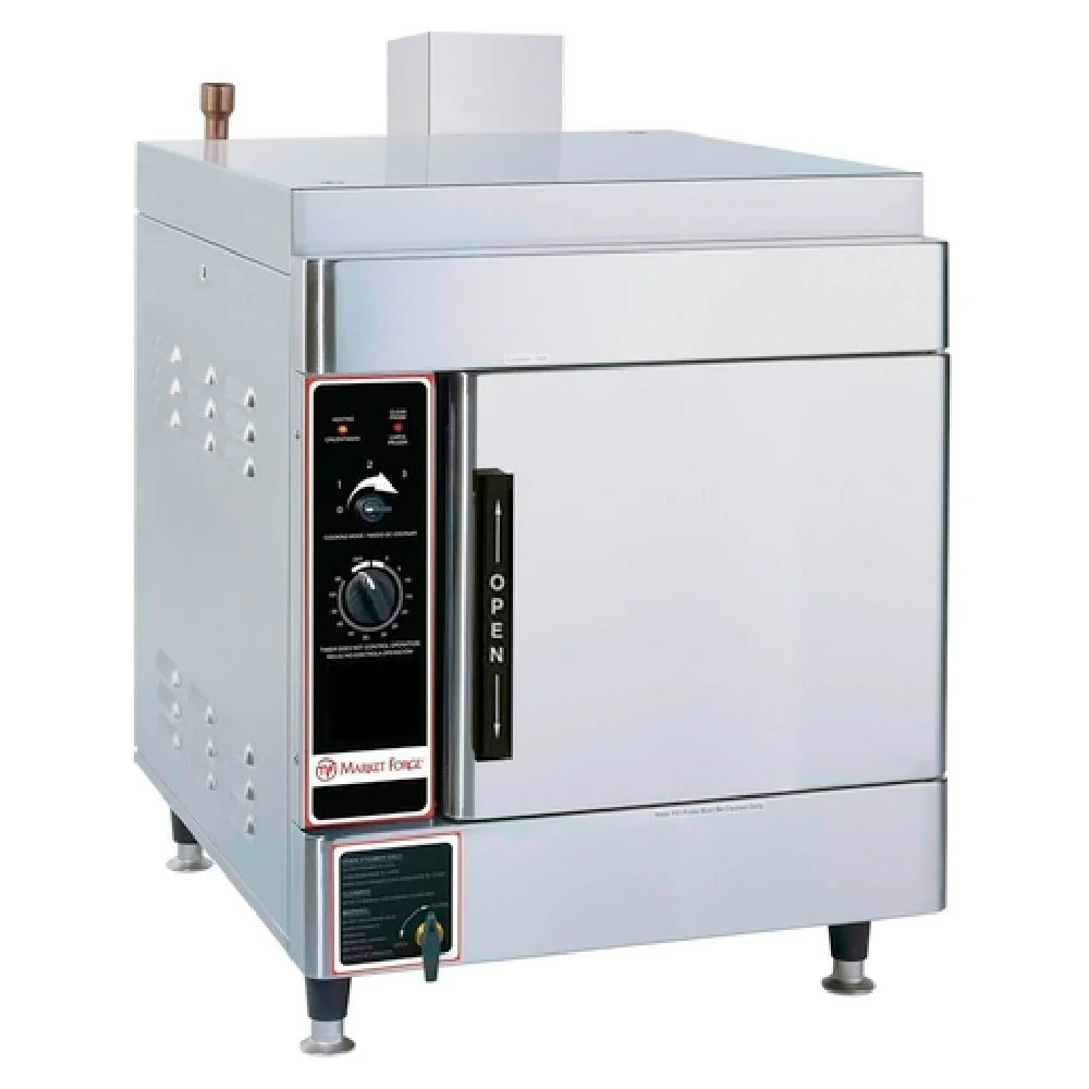 Market Forge SIRIUS II-4_NAT 24 Inch Convection Steamer Gas Auto Water System 27000 BTU
