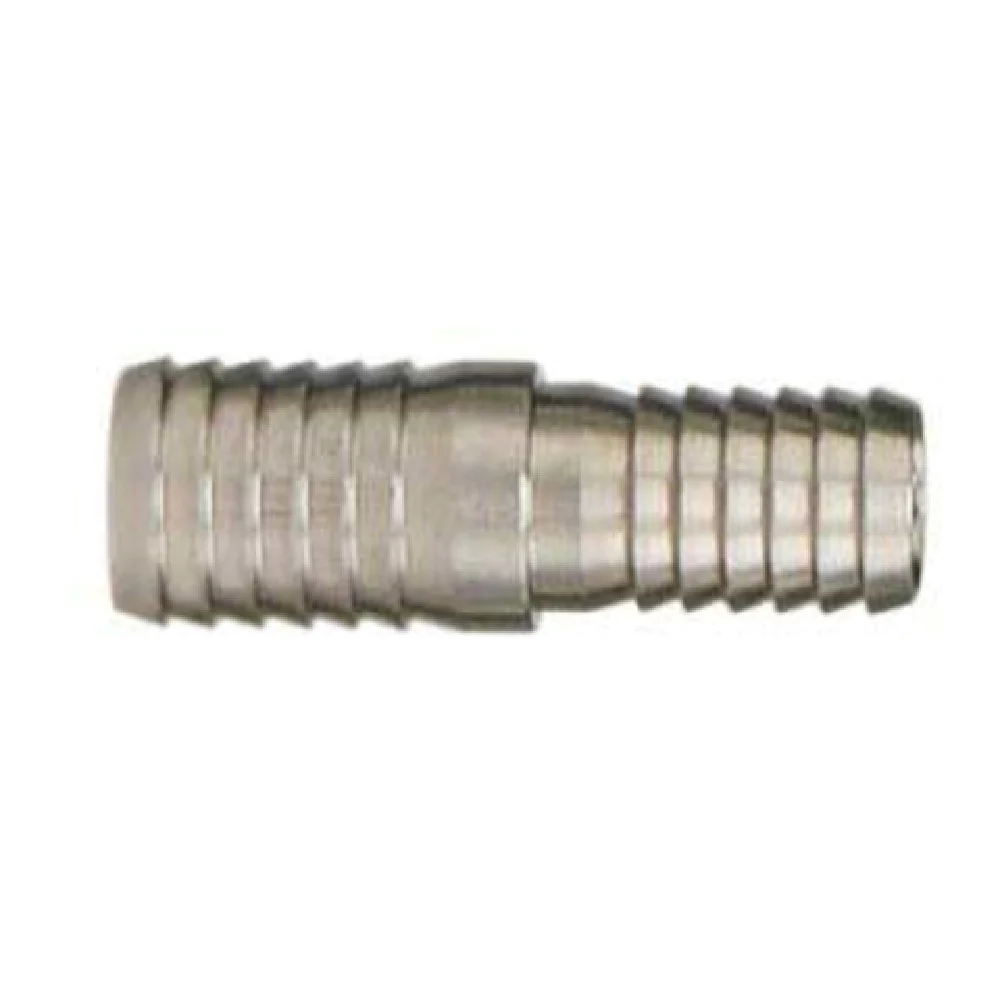 Micro Matic SSS-DF 3/8 Inch Splicer Vinyl Hose Gas Tubing Hose Fitting Stainless Steel Micro Matic SSS-DF 3/8 Inch Splicer Vinyl Hose Gas Tubing Hose Fitting Stainless Steel