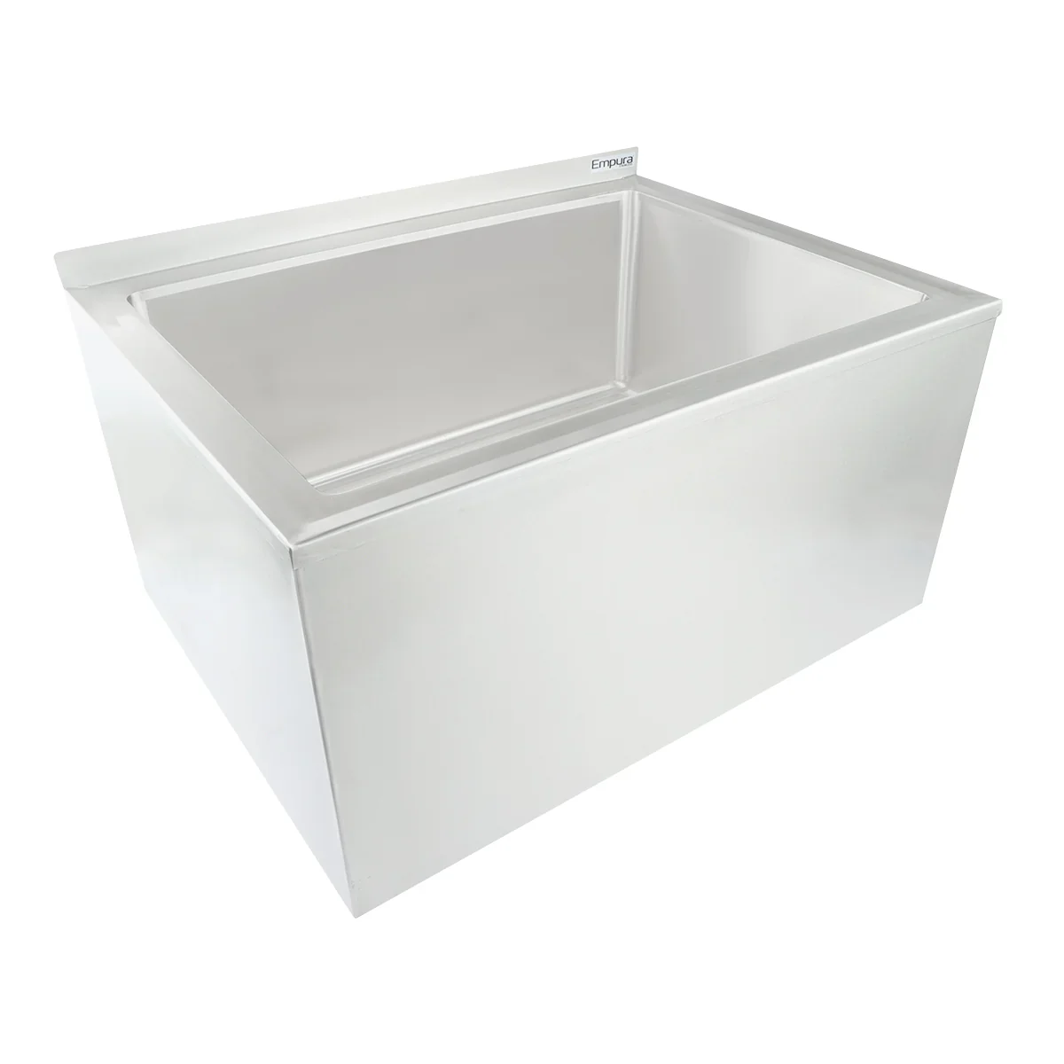 Empura EMS282012 Mop Sink 32 Inch Bowl 28 Inch by 20 Inch 18 Gauge Stainless Steel with NSF