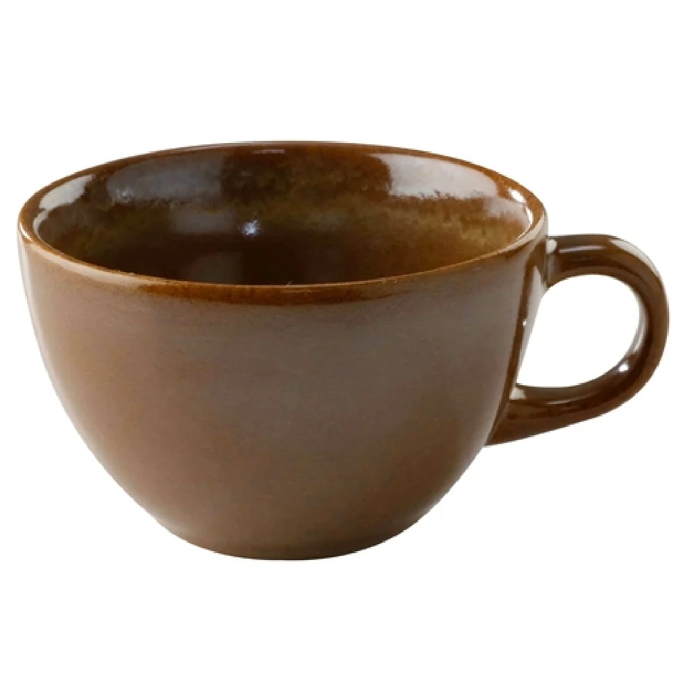GET Enterprises PP1943904424 5 Inch 8-4/5 Oz Tea Cup with Handle Porcelain