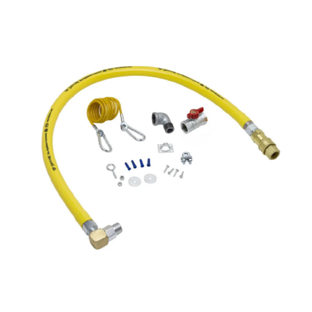 T&S Brass HG-4C-72SEL Gas Appliance Connector Hose 72
