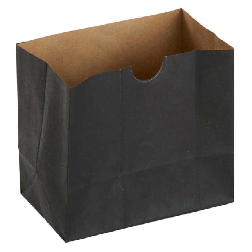 American Metalcraft SBB4 4-1/4 Inch Mini Snack Bag Grease Resistant Black 250 Packs