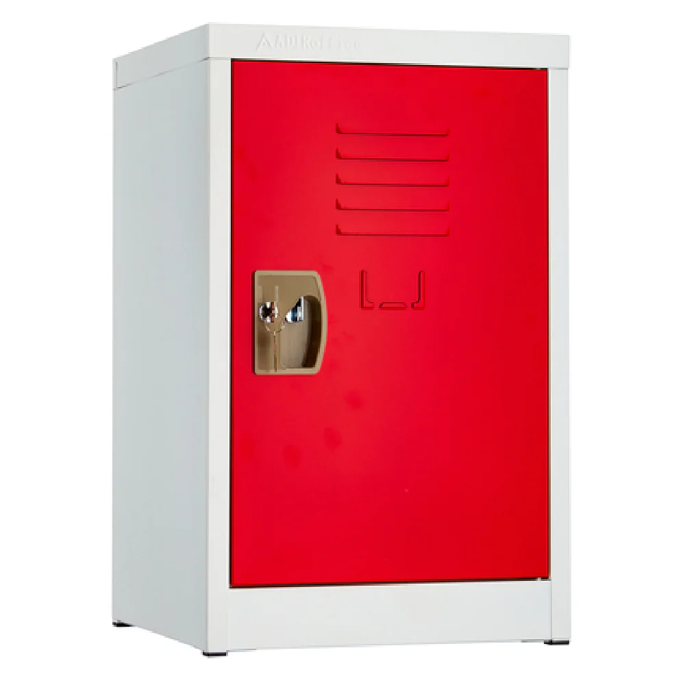 Alpine Industries ADI629-02-RED Locker 15 Inch Steel Single Tier Red Finish Alpine Industries ADI629-02-RED Locker 15 Inch Steel Single Tier Red Finish