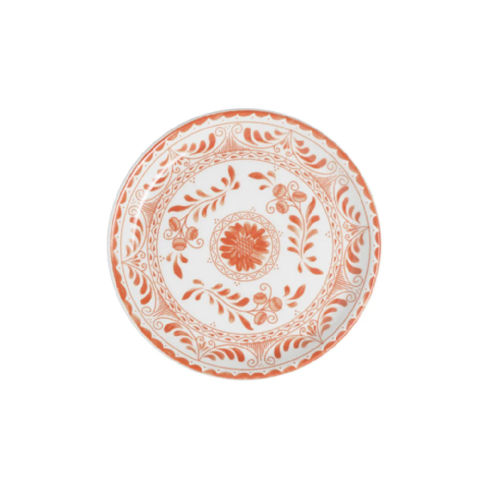 Steelite A104P804 5.75 Inch Round Plate Talavera Motiva Orange China Steelite A104P804 5.75 Inch Round Plate Talavera Motiva Orange China