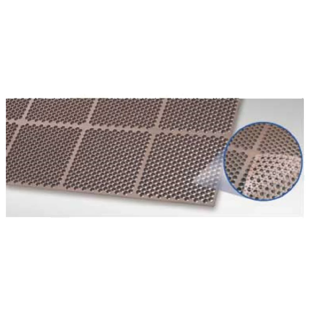 Cactus Mat 2535-R33 36 Inch Honeycomb Anti-Slip Anti-Fatigue Mat Red Rubber