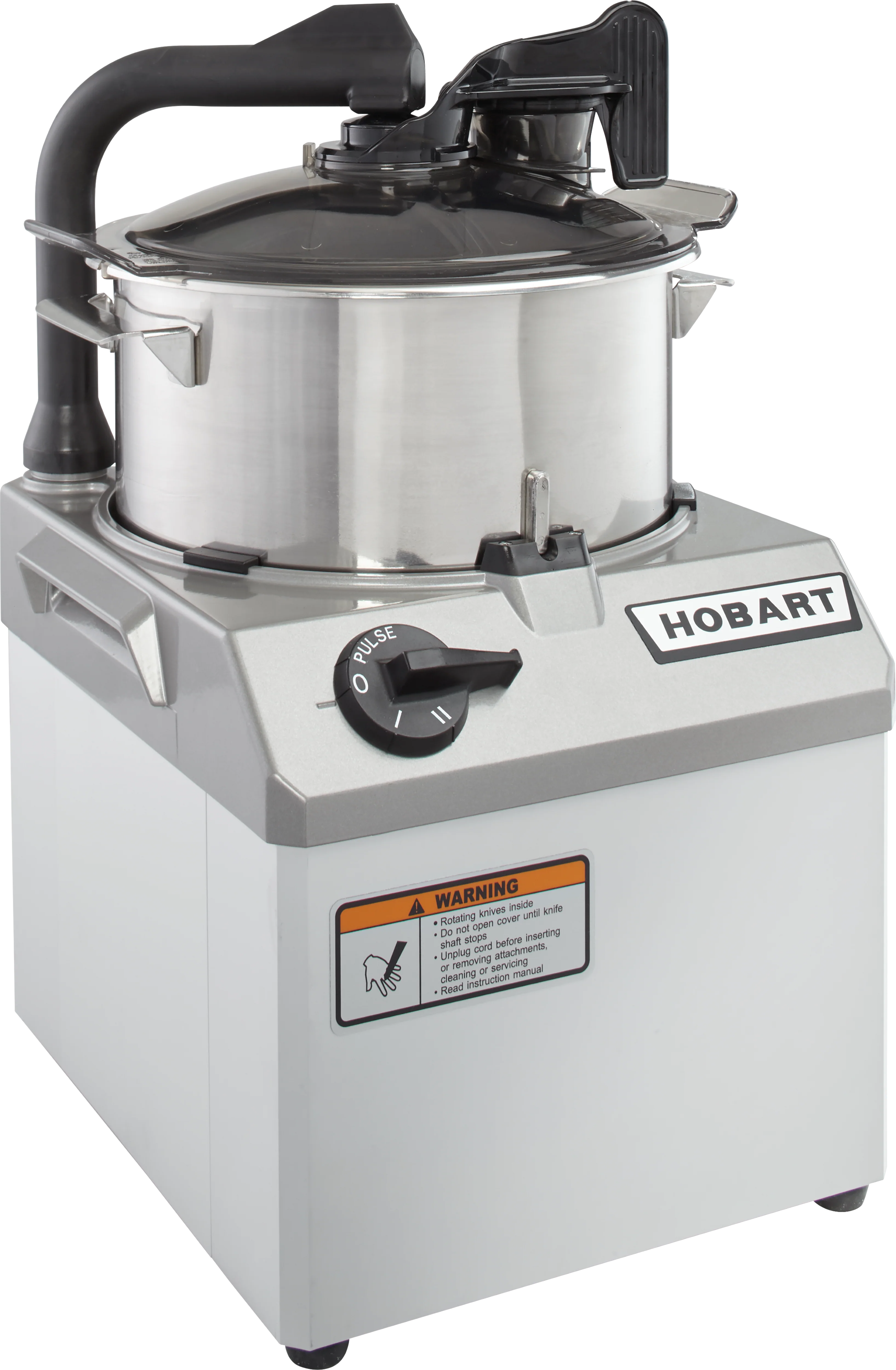 Hobart HCM62-1 6 Quart Food Processor with Stainless Steel Bowl and Coolcutter Knives