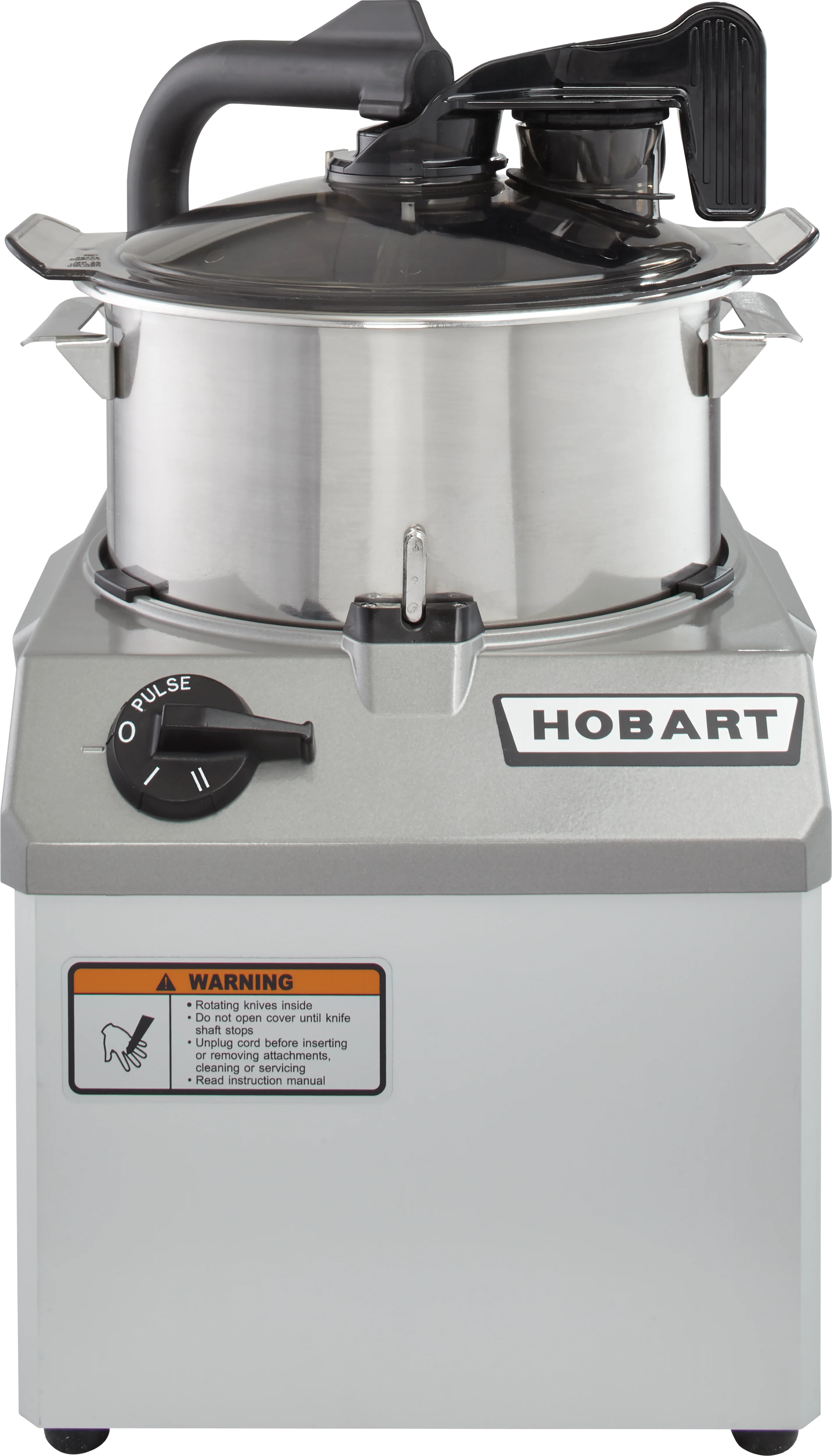 Hobart HCM62-1 6 Quart Food Processor with Stainless Steel Bowl and Coolcutter Knives Hobart HCM62-1 6 Quart Food Processor with Stainless Steel Bowl and Coolcutter Knives