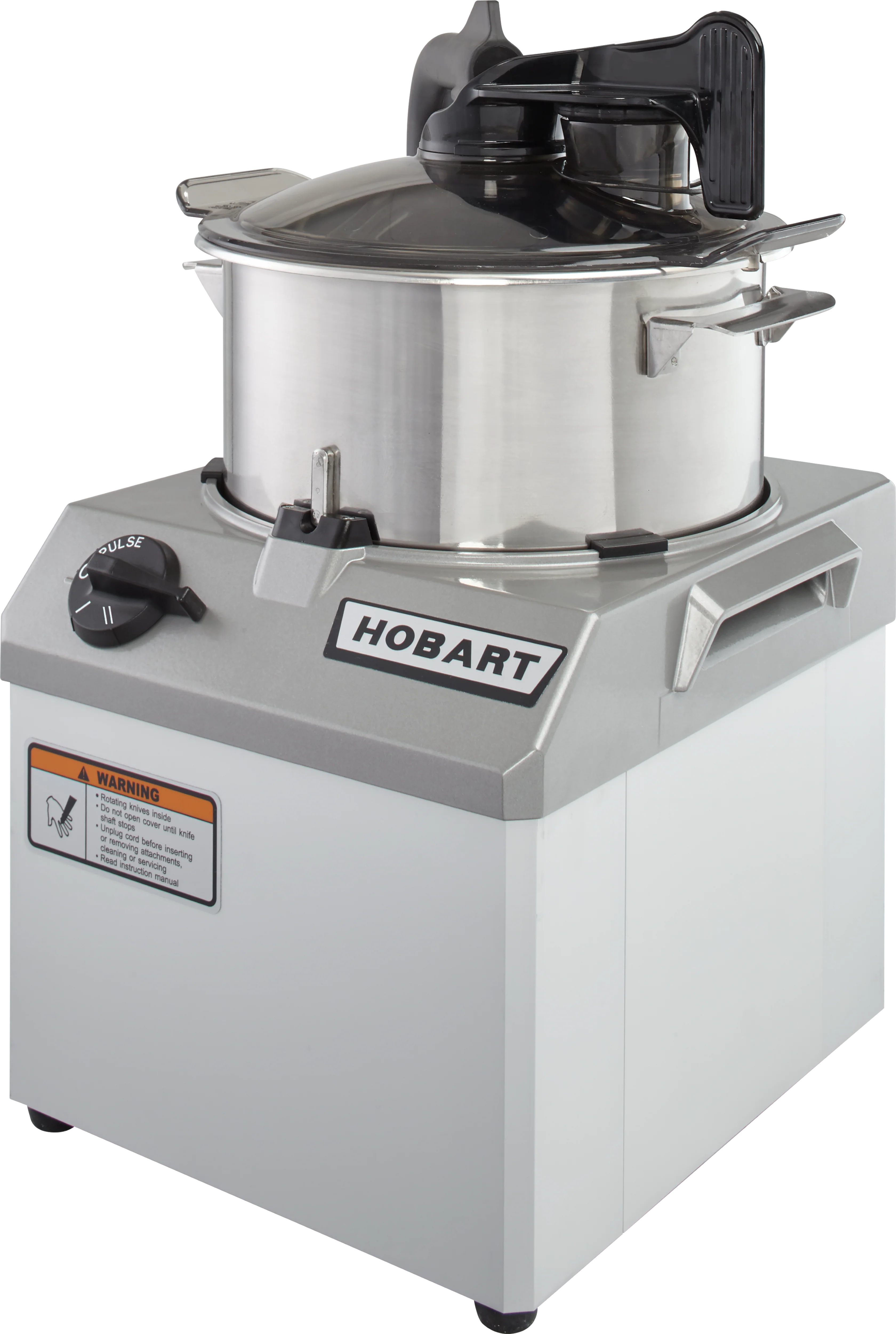Hobart HCM62-1 6 Quart Food Processor with Stainless Steel Bowl and Coolcutter Knives Hobart HCM62-1 6 Quart Food Processor with Stainless Steel Bowl and Coolcutter Knives