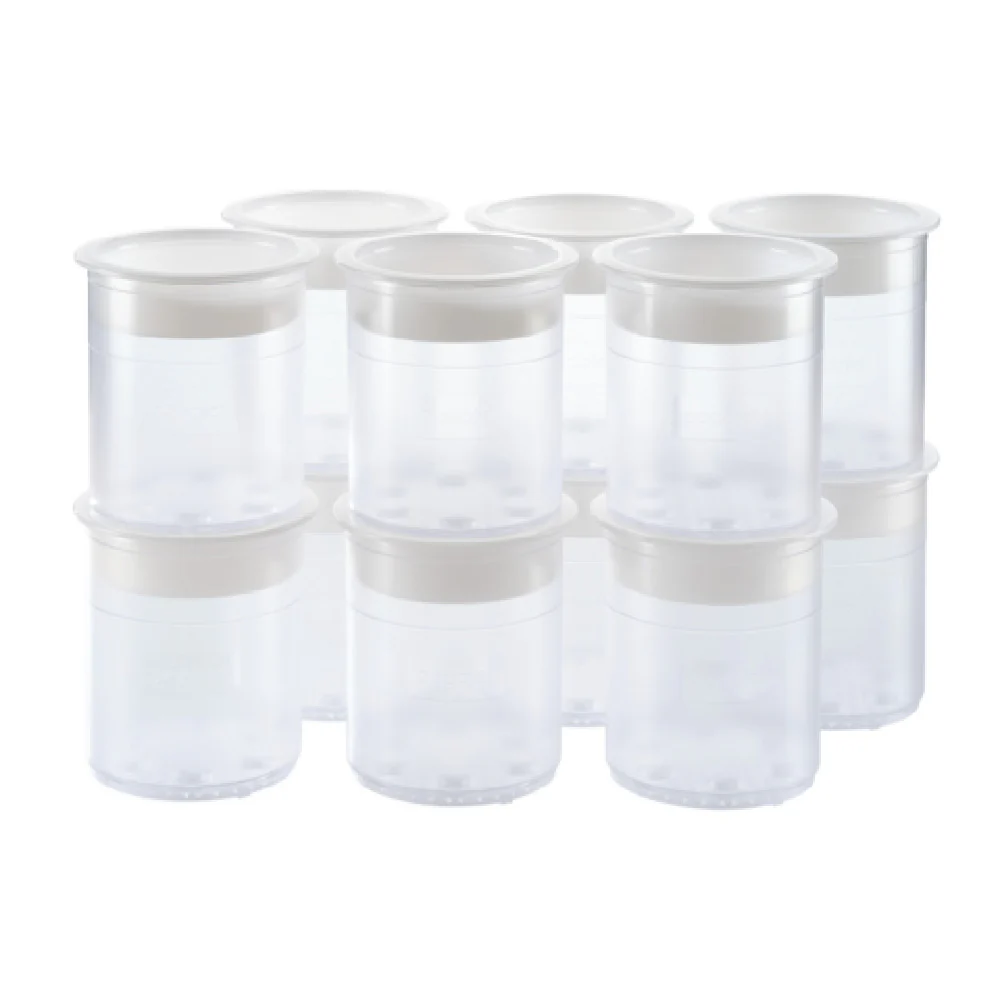 Pacojet USA 139162-E00-00 11 Inch Synthetic Pacotizing Beakers with Lids Set of 12