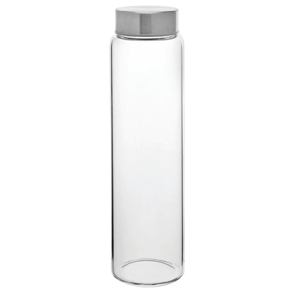 Tableware Solutions USA R90029 34 Oz Water Bottle With Lid Glass - 12 Packs