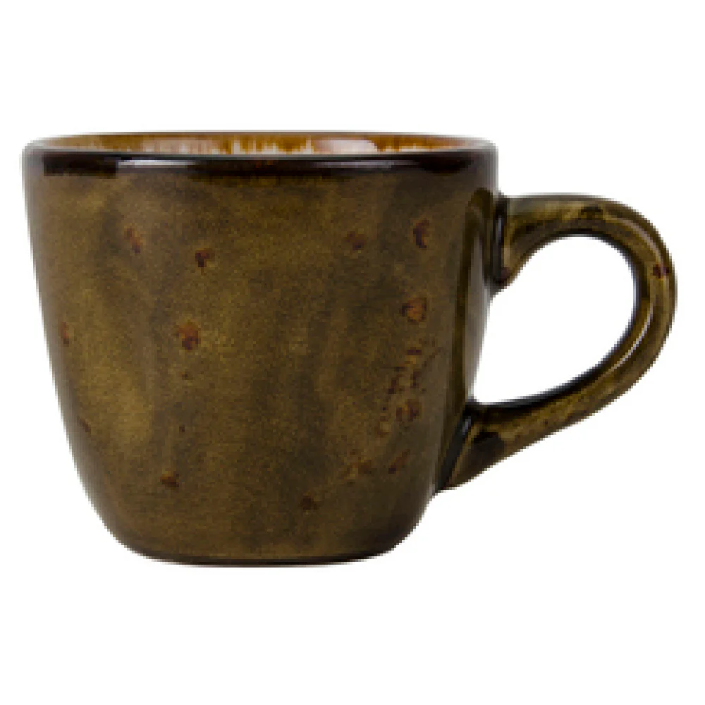 Tuxton GGW-085 3-1/2 Oz Espresso Cup With Handle Porcelain Lead-Free