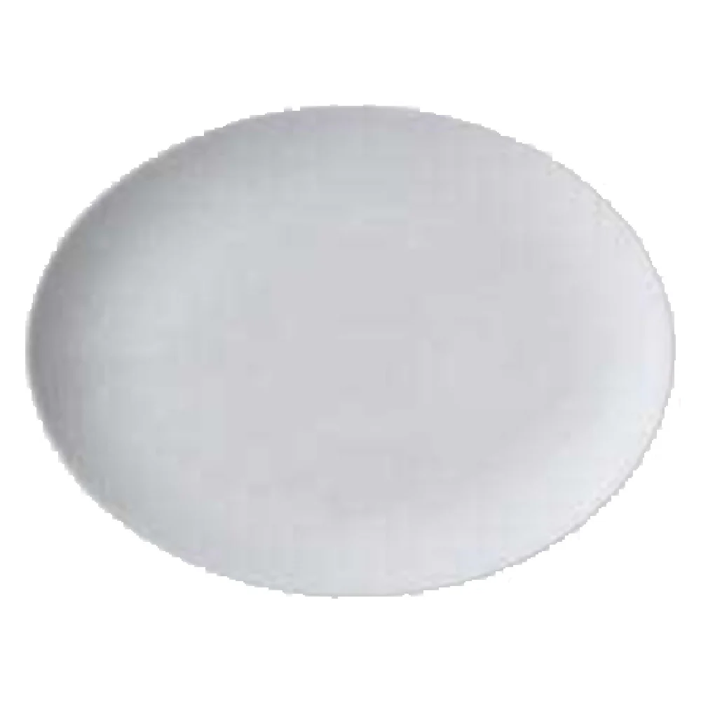 Vertex China EB-28 15-1/4 Inch Oval Platter Coupe Rolled Edge Porcelain White Vertex China EB-28 15-1/4 Inch Oval Platter Coupe Rolled Edge Porcelain White