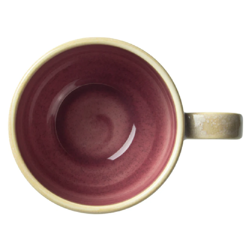 Steelite 17850623 12.0 Oz City Mug Aurora Vesuvius Rose Quartz Alumina Ceramic