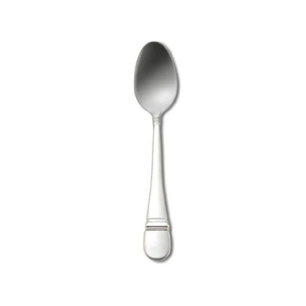 1880 Hospitality 1119SADF 4-3/8 Inch A.D. Coffee Spoon Silver-plated Banded Teardrop Handle