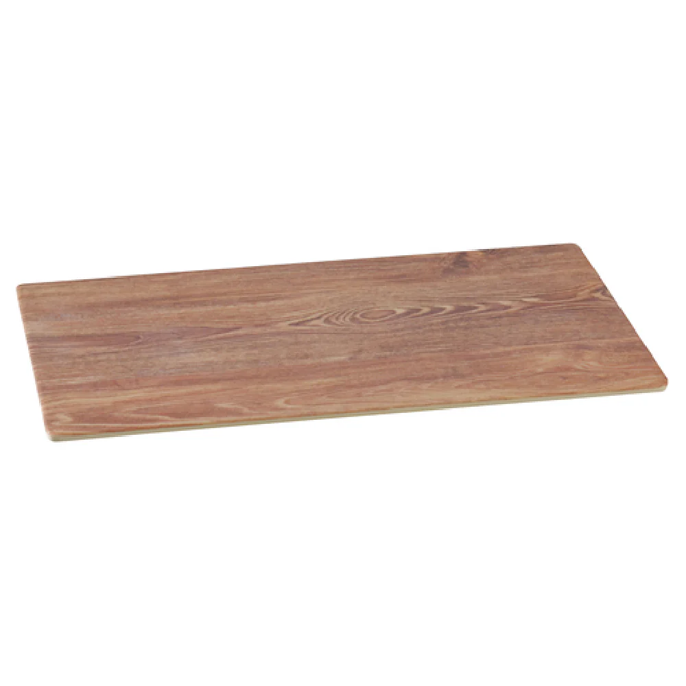Yanco WD-210 10-1/2 Inch Rectangular Serving Tray Melamine with Wood Look