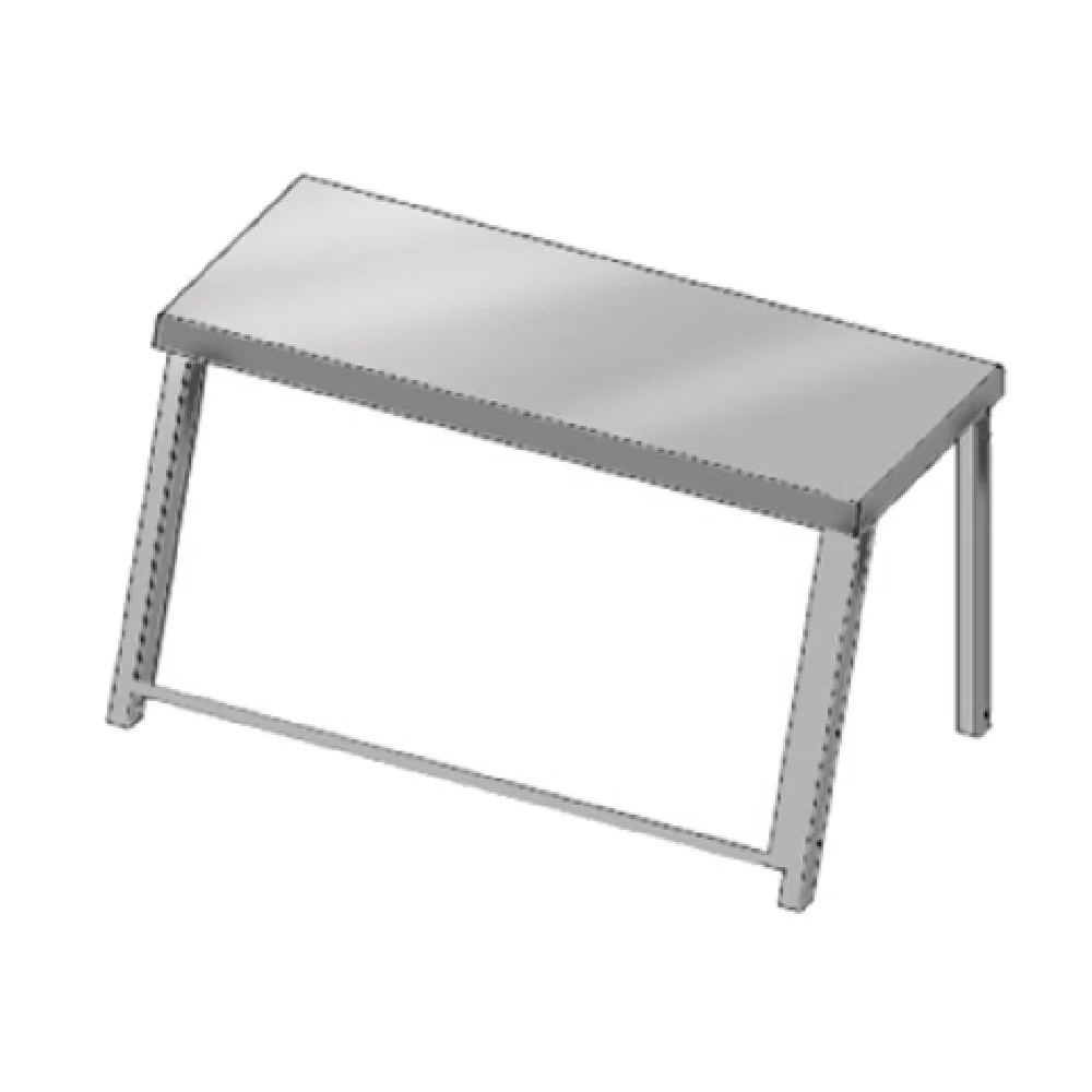 Duke TS-454-46 45 Inch Single Deck Food Shield Full Service Stainless Steel and Glass