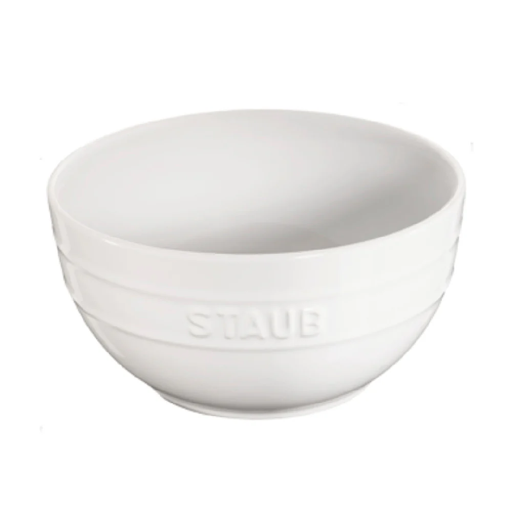 Zwilling 40511-128 1.3 Quart Ceramic Bowl Large Round White with Scratch Resistant