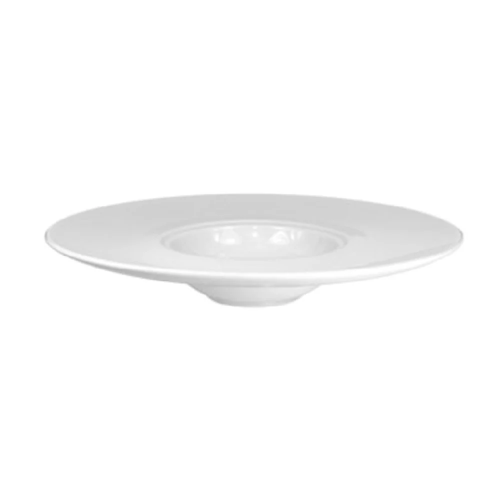 International Tableware LD-1125 11 Inch Bowl 9 Oz Round Porcelain with Wide Rim